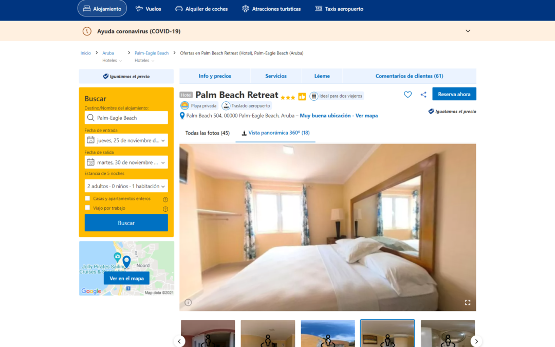 Introducing 360° photos on your property page on Booking.com